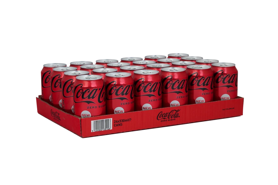 Tray Coca-Cola Zero Sugar 33CL 24 Canettes