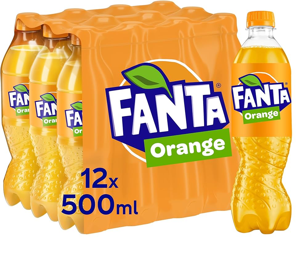 Tray Fanta Orange 0.5 L Pack 12 Bouteilles