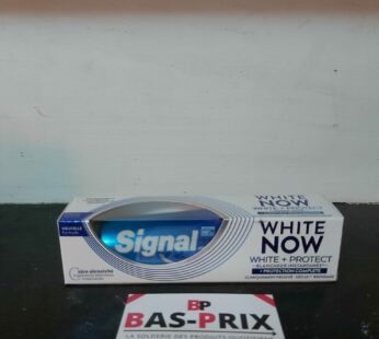 Dentifrice Signal White Now + Protection 75ML