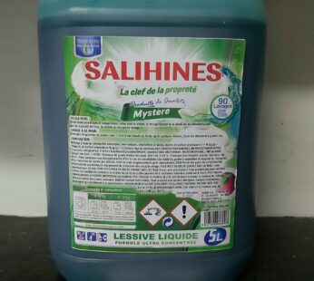 Lessive Liquide Salihines Mystère (90 lavages) 5L