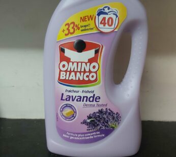 Lessive Omino Bianco Lavande 2L (40 lavages)