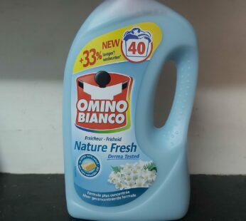 Lessive Omino Bianco Nature Fresh 2L (40 lavages)