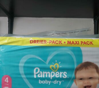 Pampers Baby-Dry Maxi Pack N°4 (9-14 KG) 108Pièces