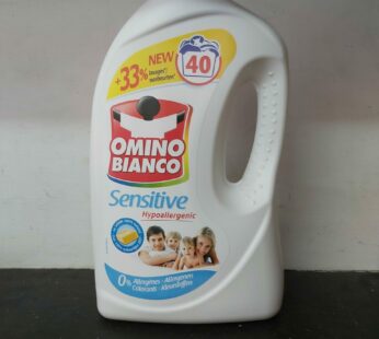 Lessive Omino Bianco Sensitive 2L (40 lavages)