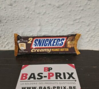 Barres Chocolatées Snickers Peanut Butter 36.5Gr