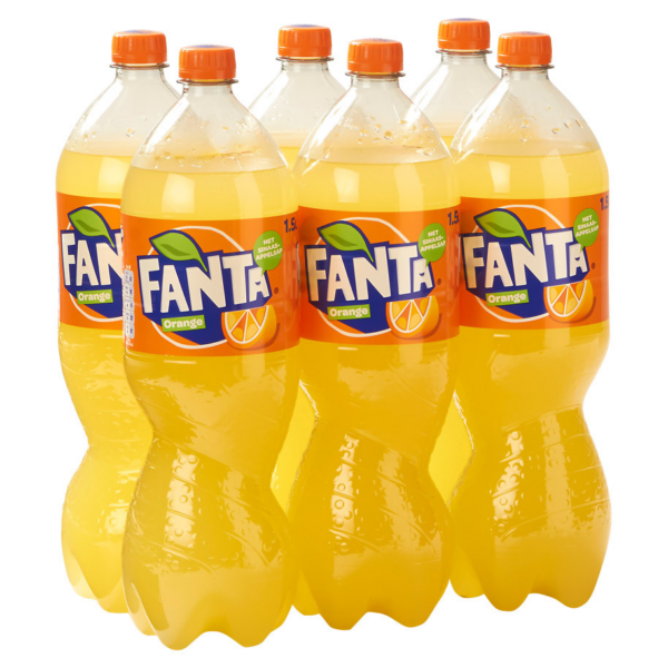 Pack de Fanta Orange - 6 X 1,5L