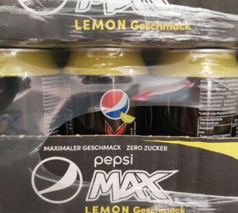 Tray Pepsi Max Citron 33CL 24 Canettes