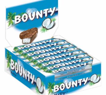 Carton Bounty Coconut 24 Pièces De 57Gr