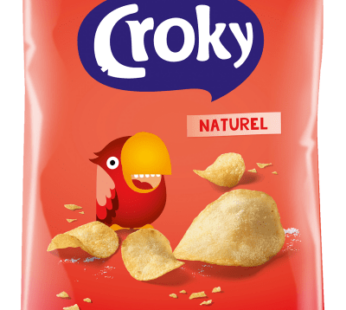 Croky Chips Saveur Naturel 100G