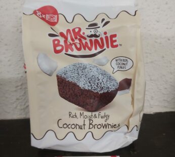 Mr. Brownie Sachet 8 Pieces Noix De Coco Brownies 200G
