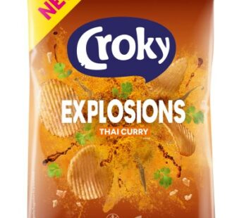 Croky Chips Saveur Explosions Thai Curry 40G