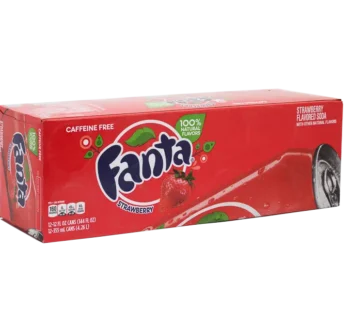 Tray Fanta Strawberry 12 Canettes 35,5CL