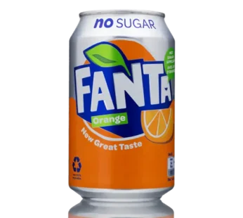Canette Fanta Orange Zero 33CL