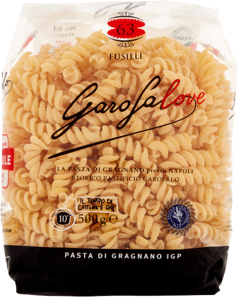 Pasta Garofalo Pâte Fusilli N°63 - 500G
