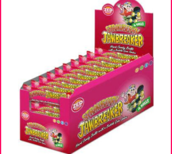 Jawbreaker Strawberry Sachet Individuel 4 Pieces 42GR