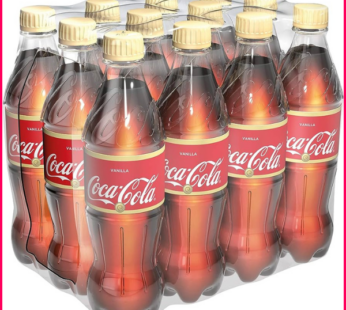 Tray Coca-Cola Vanilla 0.500 ML Pack 12 Bouteilles