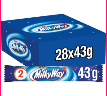 Carton Milky Way Twin 28 Pièces De 43Gr