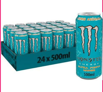 Tray Monster Energy Ultra Fiesta Mango 50CL 24 Canettes
