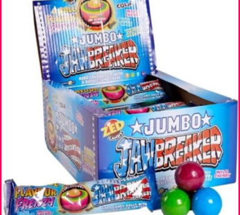 Jawbreaker American Jumbo Sachet Individuel 4 Pieces