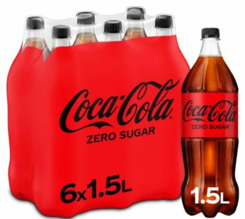 Tray Coca-Cola Zero Sugar 1.5L Pack 6 Bouteilles