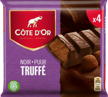 Côte d’Or Chocolat Noir Truffé 4 Barres 4 x 47 gr