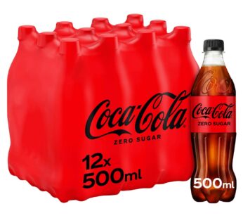 Tray Coca-Cola Zero Sugar 0.500ML Pack 12 Bouteilles