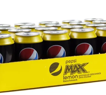 Tray Pepsi Max Lemon 33CL 24 Canettes