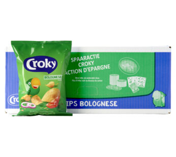 Carton Croky Chips Saveur Bolognese 20 Pièces De 40G